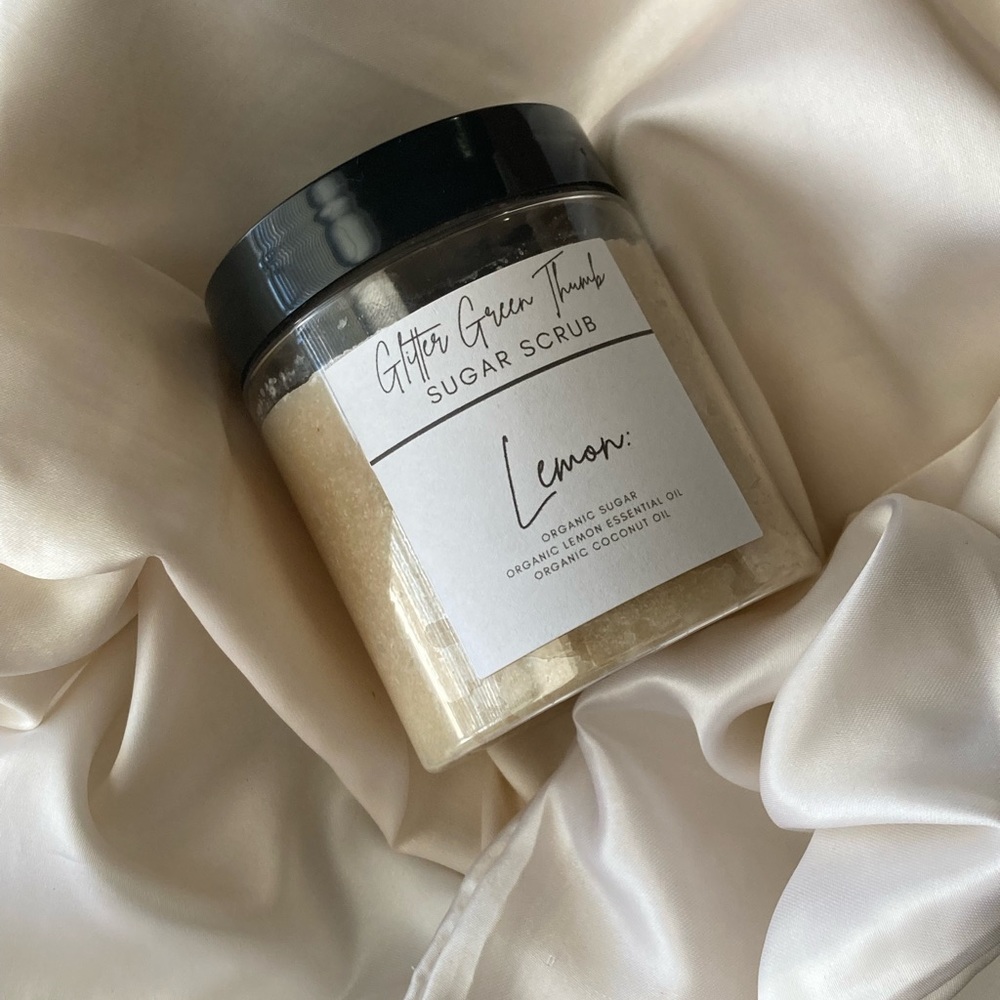 Lemon Organic Sugar Scrub